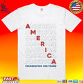 America Celebrating 250 Years Upf 50 Performance Unisex