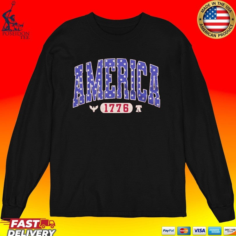 America Vintage Arch 1776 Unisex