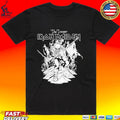 Amplified Iron Maiden Black And White Flames Unisex