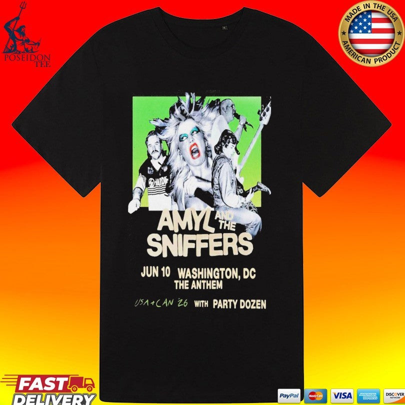 Amyl And The Sniffers The Anthem Washington Dc June 10 2026 Unisex