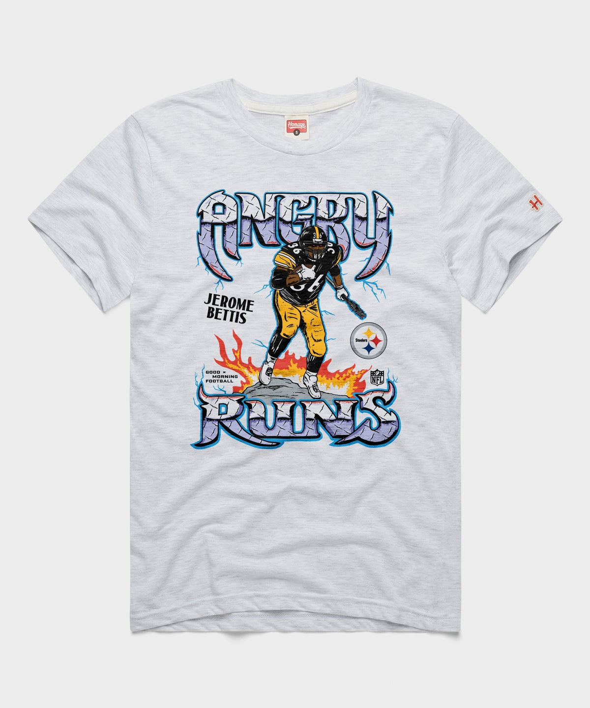 Angry Runs Steelers Jerome Bettis Unisex