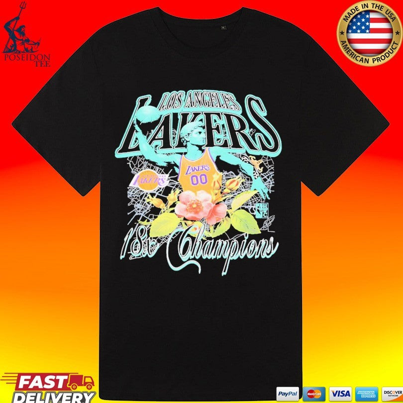 Archangel Michael x Los Angeles Lakers basketball 18x Champions vintage Unisex