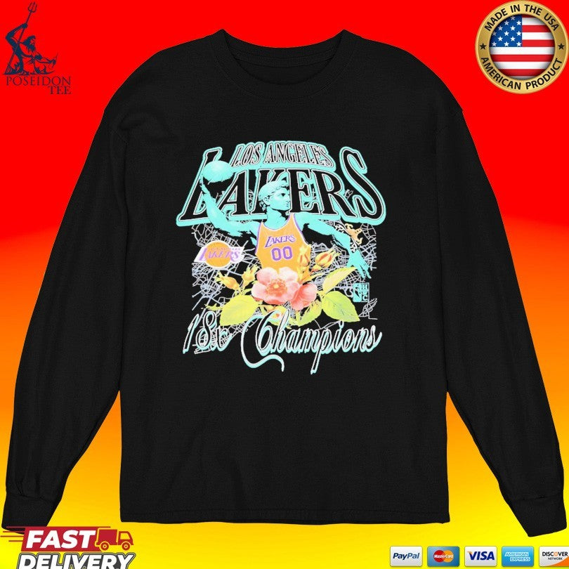 Archangel Michael x Los Angeles Lakers basketball 18x Champions vintage Unisex