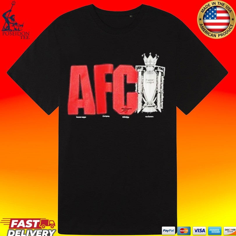 Arsenal Afc Champions 25 26 Unisex