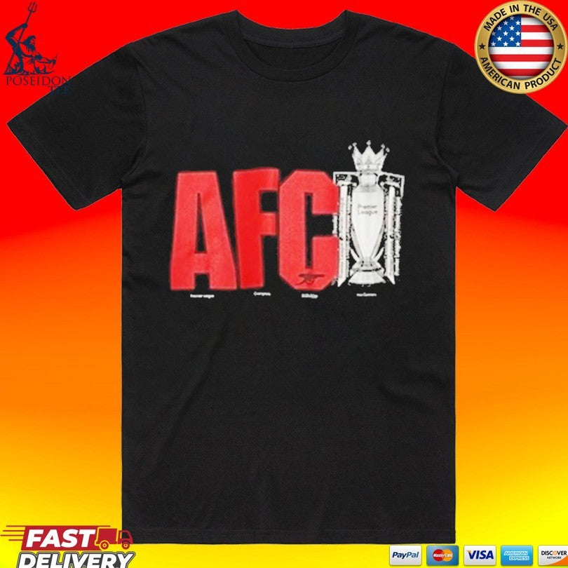 Arsenal Afc Champions 25 26 Unisex