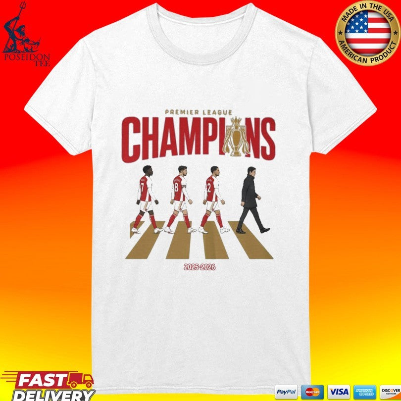 Arsenal Premier League Champions 2025-26 Unisex
