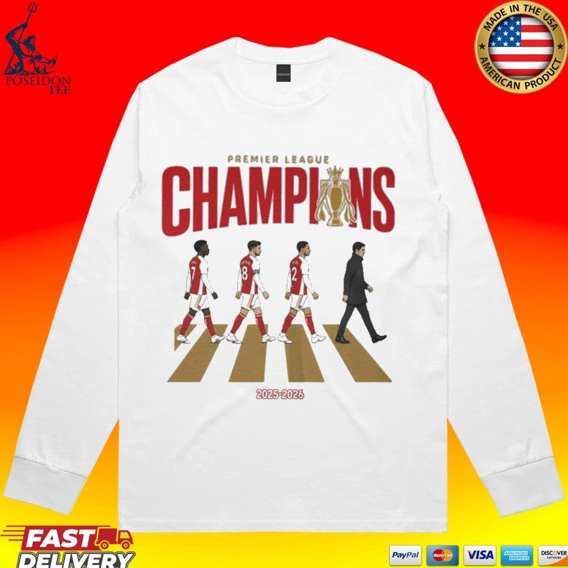 Arsenal Premier League Champions 2025-26 Unisex