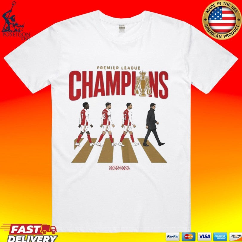 Arsenal Premier League Champions 2025-26 Unisex