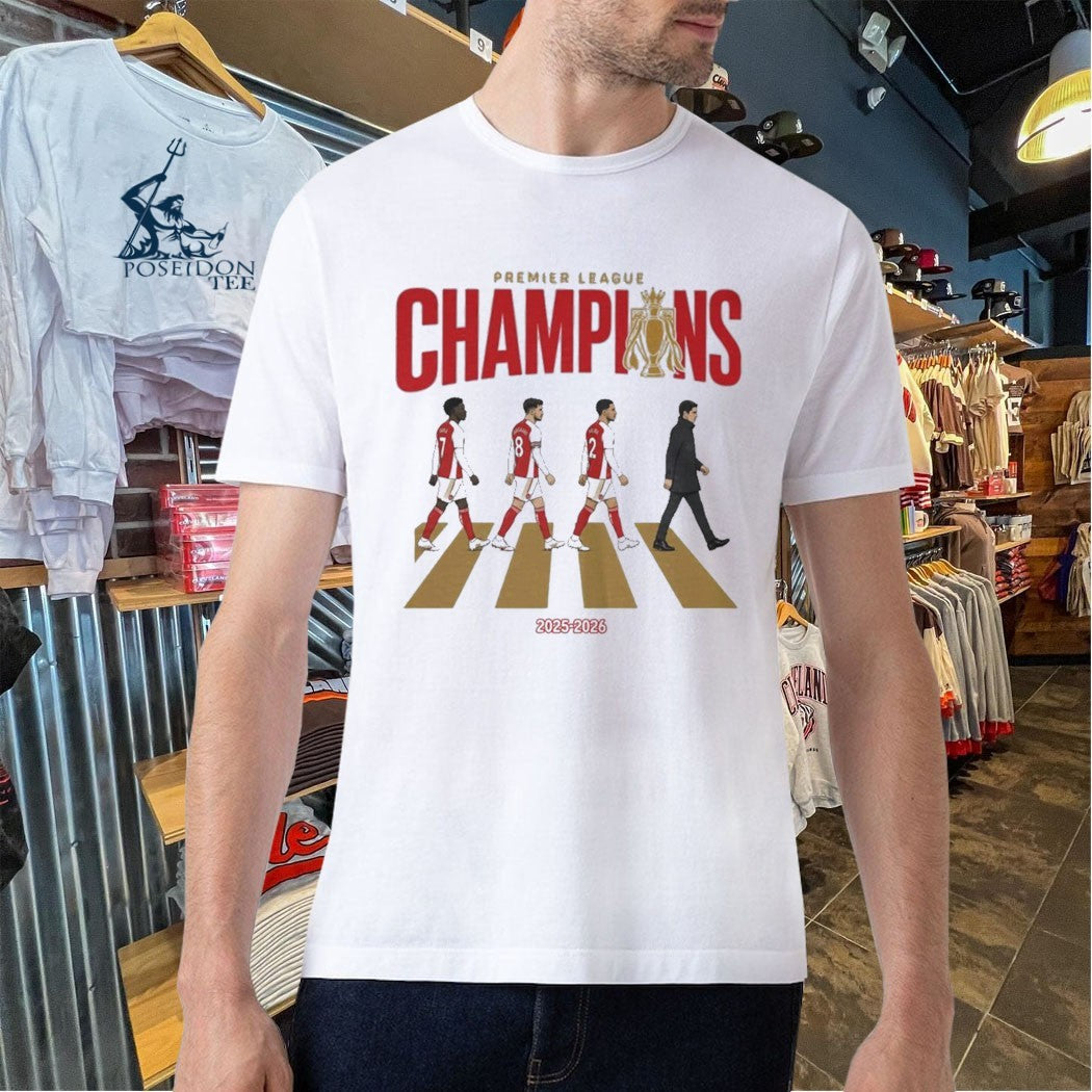 Arsenal Premier League Champions 2025-26 Unisex