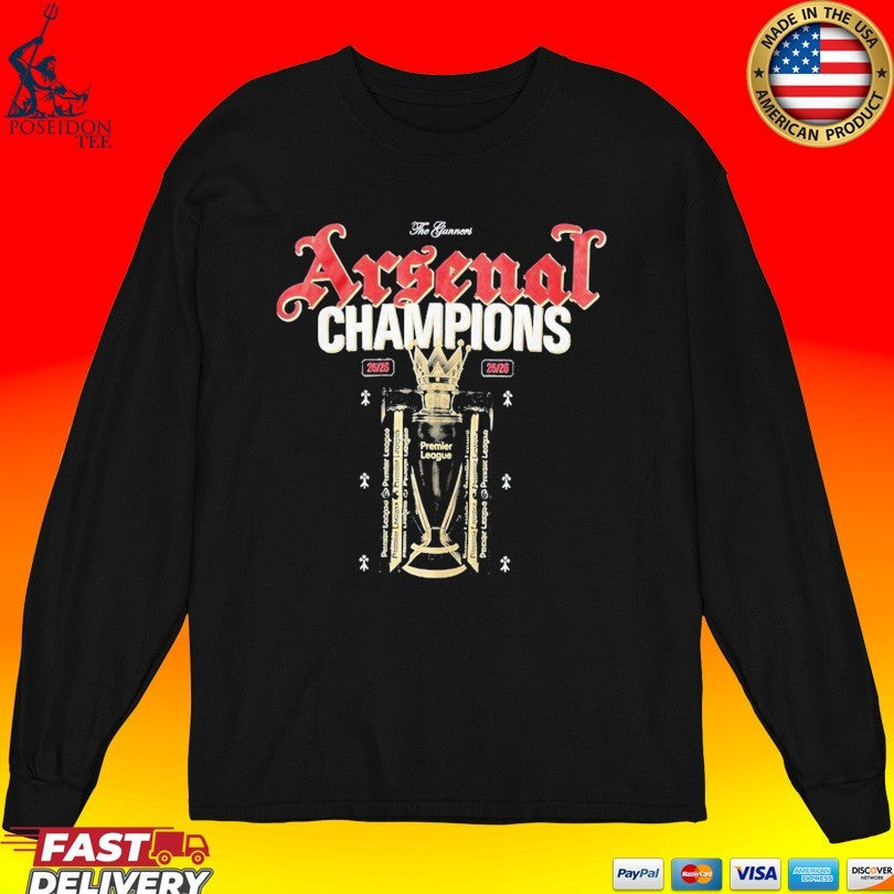 Arsenal Premier League Champions 2026 Unisex