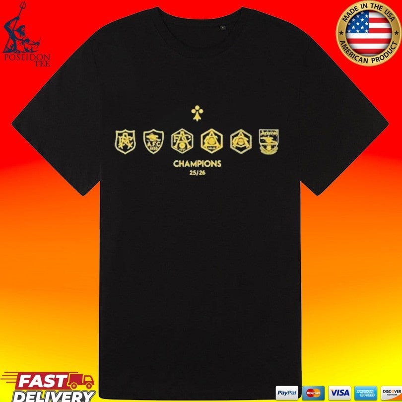 Arsenal Uefa Champions League 2025 2026 Unisex