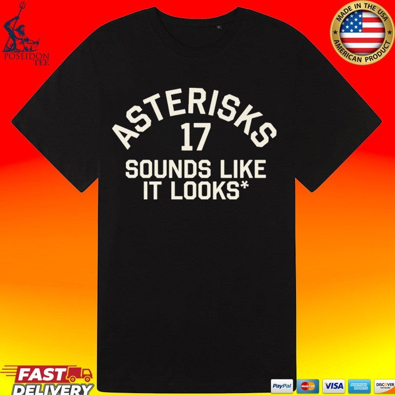 Asterisks 17 Sounds Like It Looks Unisex