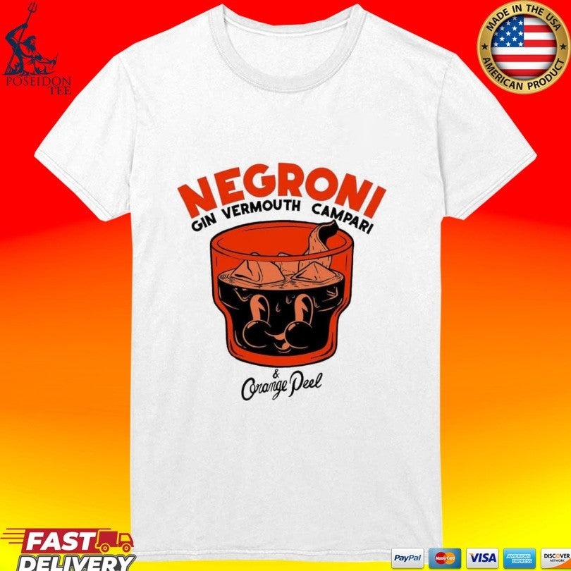 Astrofat Negroni Gin Vermouth Campari And Orange Peel Unisex