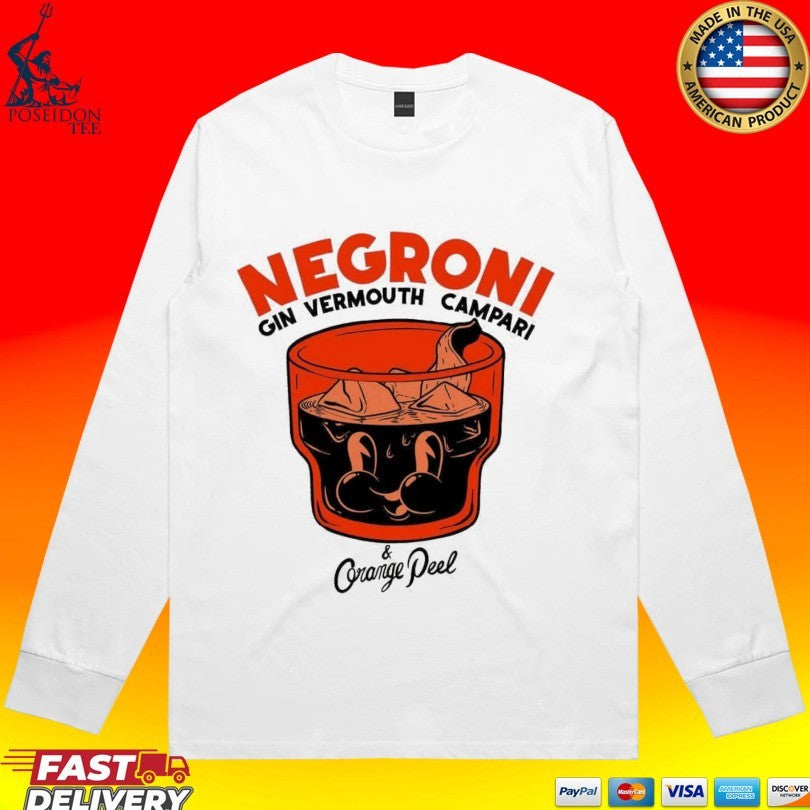 Astrofat Negroni Gin Vermouth Campari And Orange Peel Unisex
