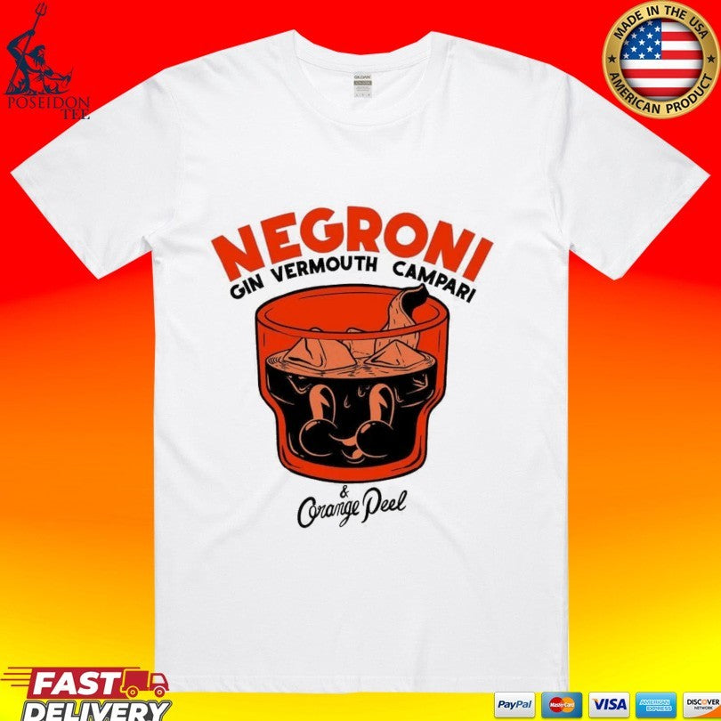 Astrofat Negroni Gin Vermouth Campari And Orange Peel Unisex