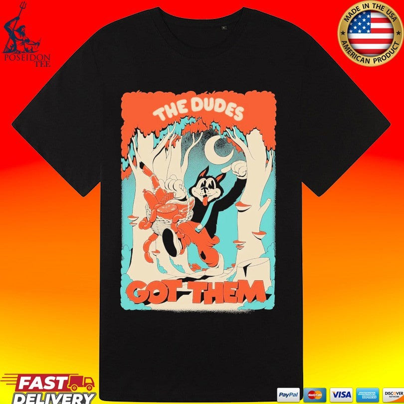 Astrofat The Dudes Got Them Big Black Wolf Unisex