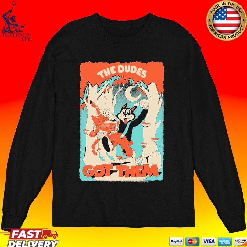 Astrofat The Dudes Got Them Big Black Wolf Unisex