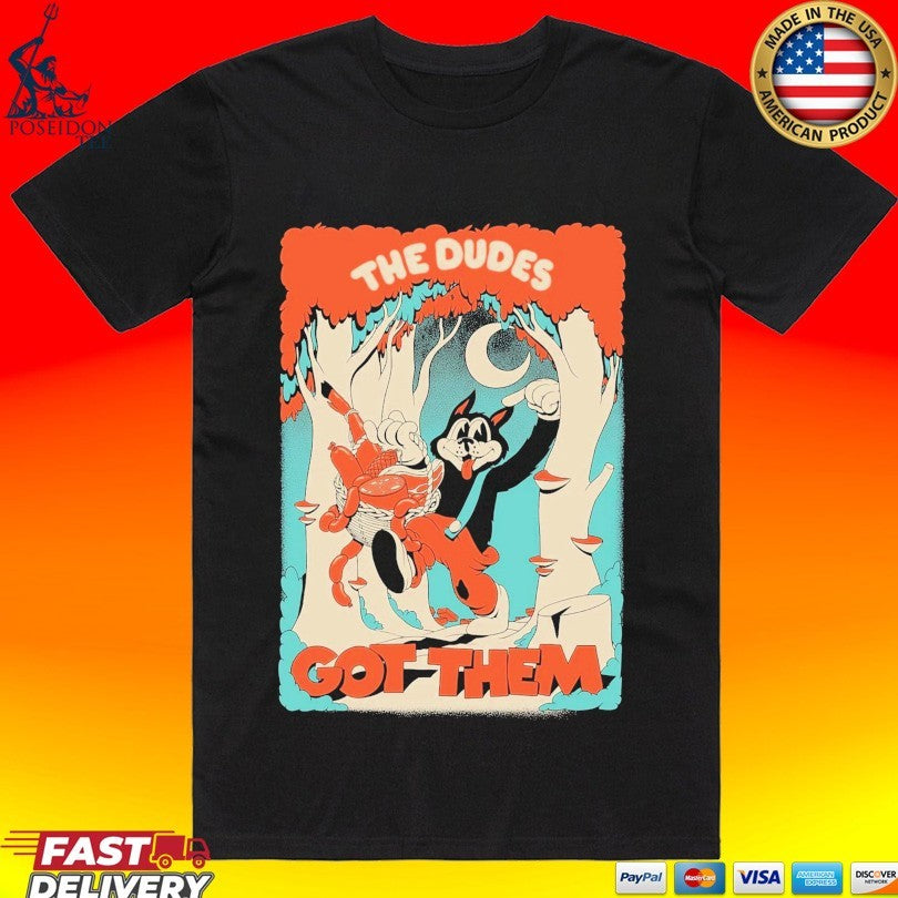 Astrofat The Dudes Got Them Big Black Wolf Unisex