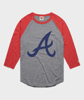 Atlanta Braves Cap Logo '81 Raglan Unisex
