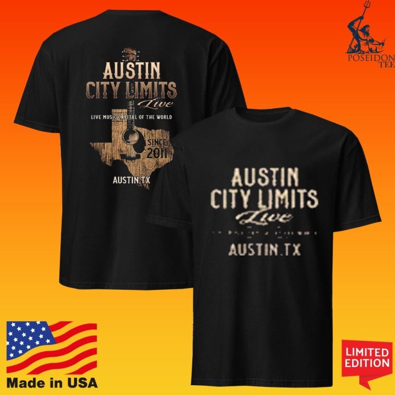 Austin City Limits Live Texas State Guitar Unisex