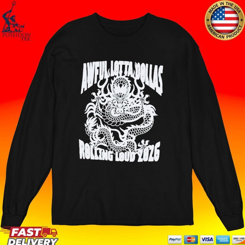 Awful lot Of DØllas Rolling Loud 2026 Dragon Unisex