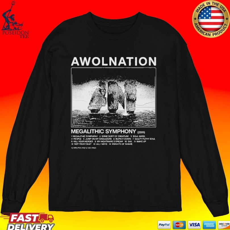 Awolnation Megalithic Symphony 15th Anniversary Unisex
