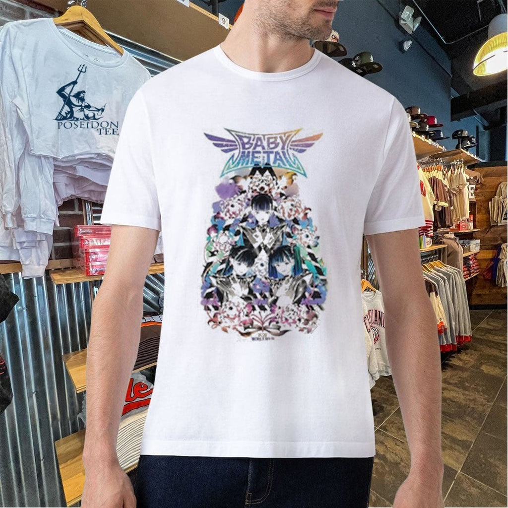 Babymetal World Tour 2026 Uk And Eu Art By Peach Momoko Unisex