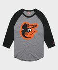 Baltimore Orioles Cap Logo '19 Raglan Unisex