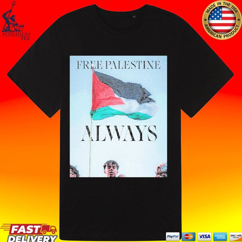 Barcelona FC Lamine Yamal Free Palestine Flag Unisex