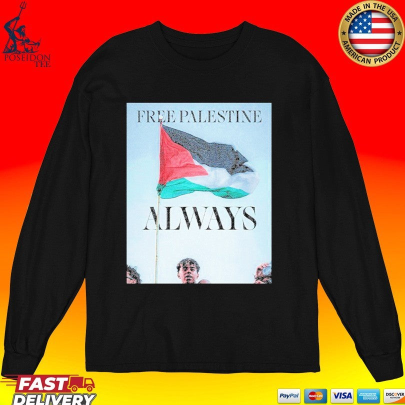 Barcelona FC Lamine Yamal Free Palestine Flag Unisex