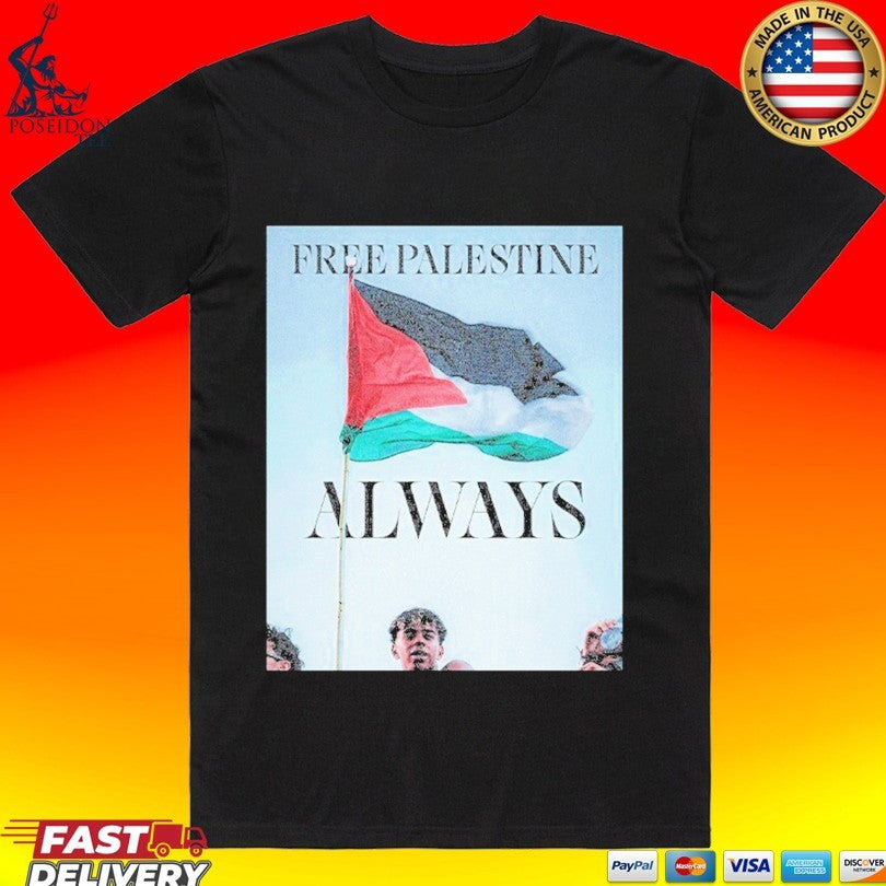 Barcelona FC Lamine Yamal Free Palestine Flag Unisex