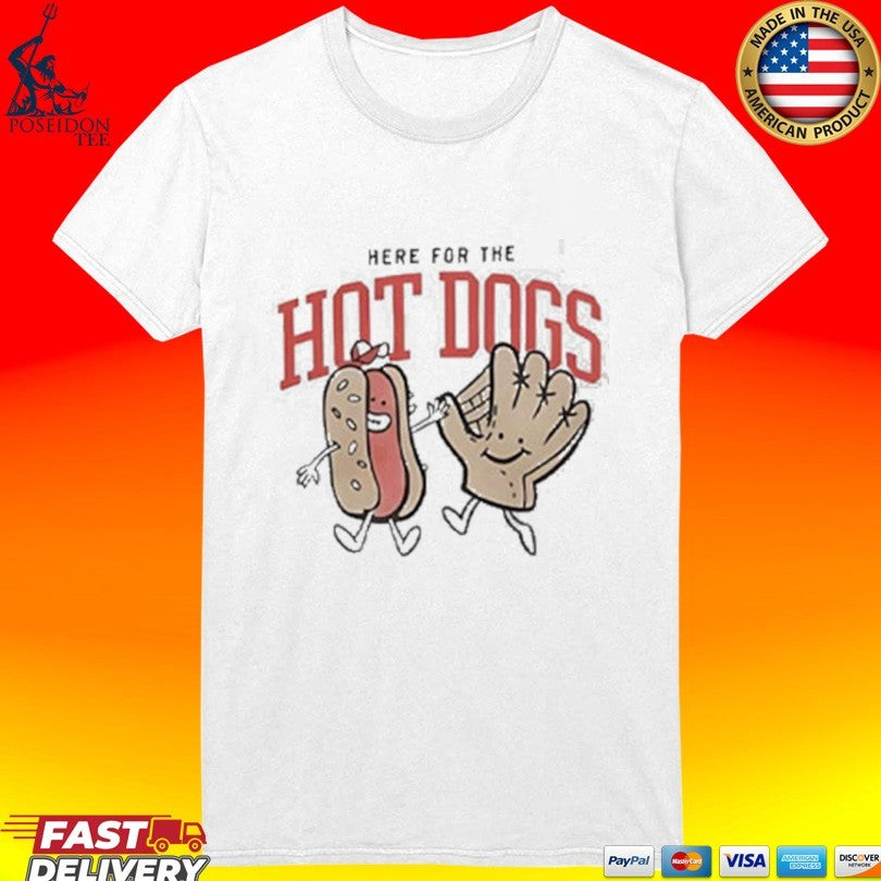 Baseball Glove Here For The Hot Dogs Unisex
