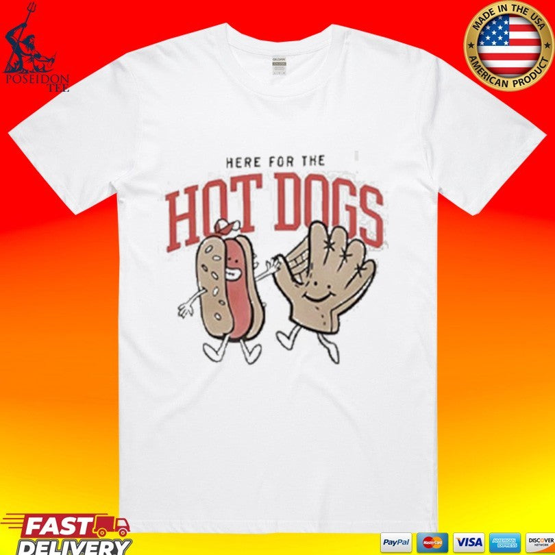 Baseball Glove Here For The Hot Dogs Unisex