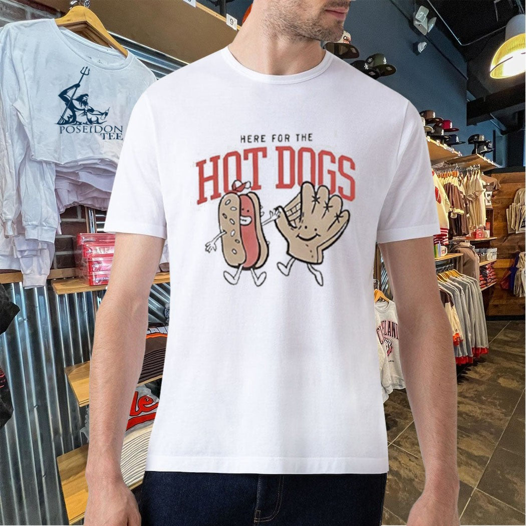 Baseball Glove Here For The Hot Dogs Unisex