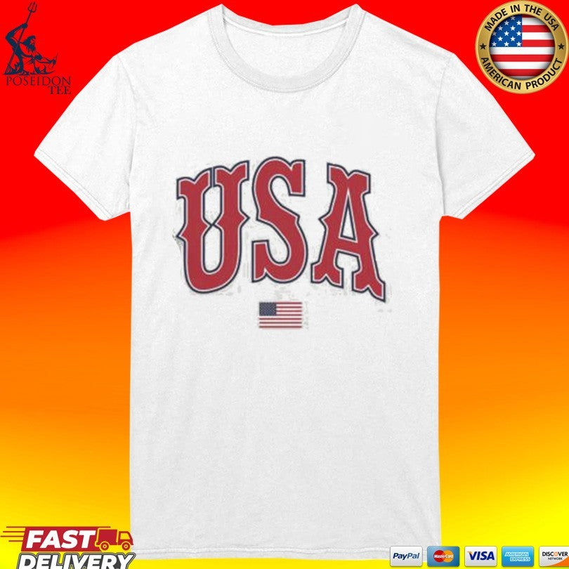 Baseball Usa Est USA 1776 Unisex