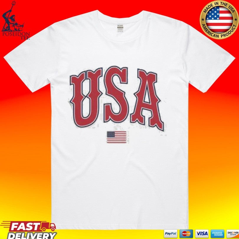 Baseball Usa Est USA 1776 Unisex