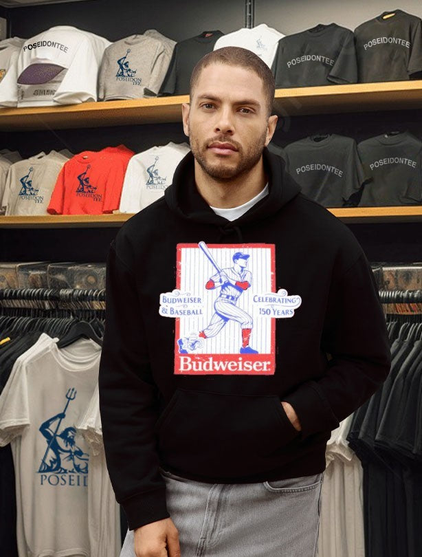 Beer Gear Budweiser 150 Years Of Baseball Unisex