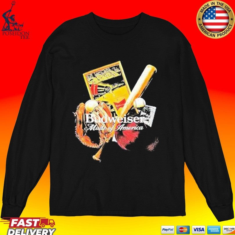 Beer Gear Budweiser Made Of America Legacy Slugger Unisex