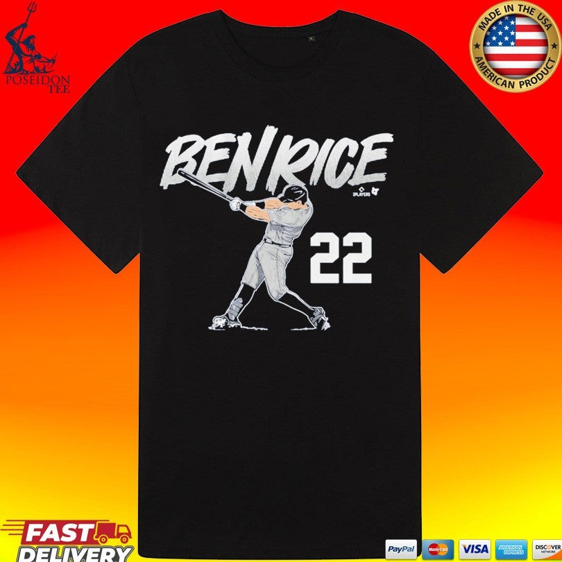 Ben Rice Slugger Swing Number Shirt Unisex