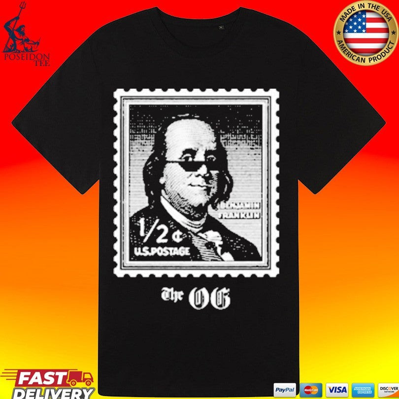 Benjamin Franklin Stamp Unisex