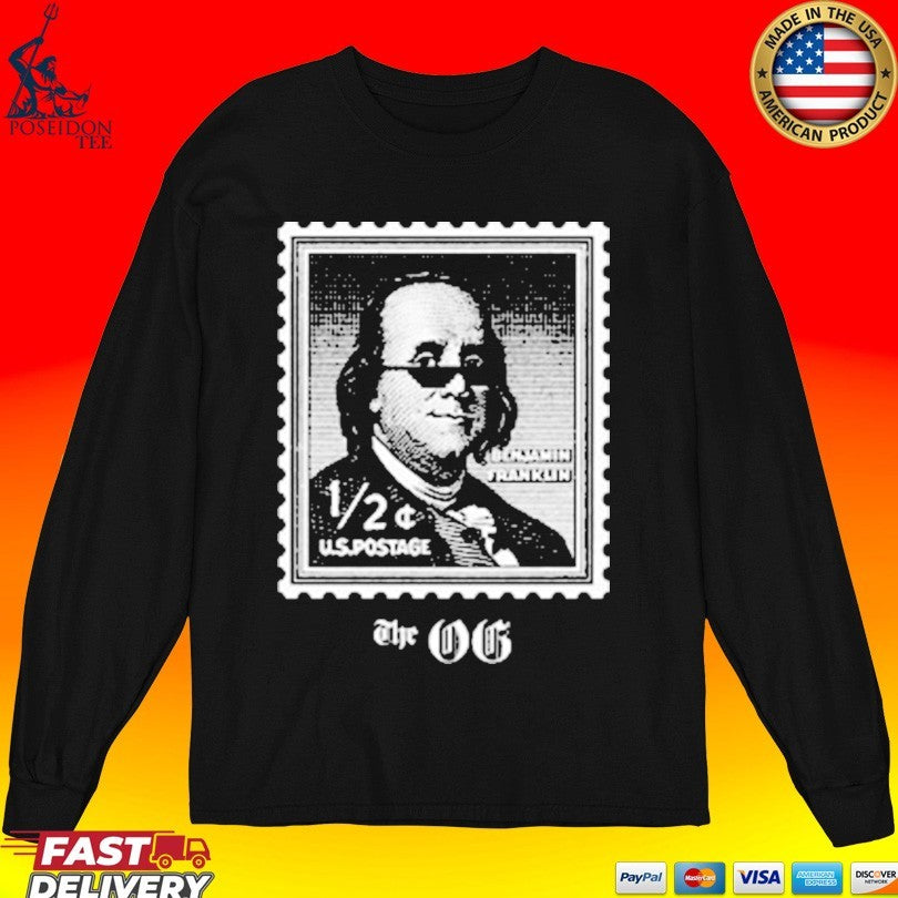 Benjamin Franklin Stamp Unisex