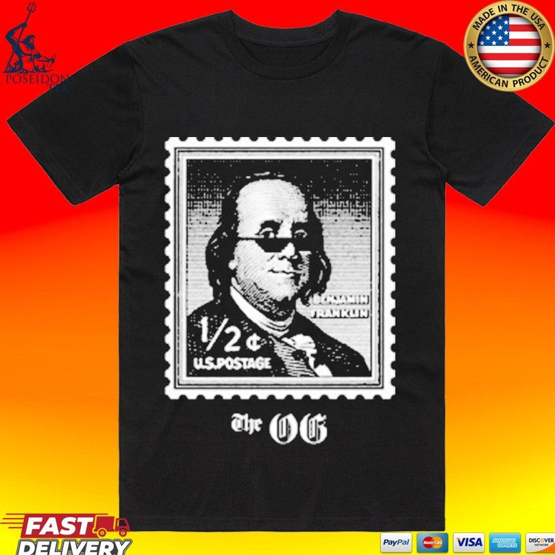 Benjamin Franklin Stamp Unisex