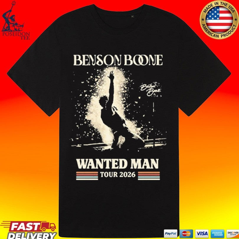 Benson Boone Wanted Man Tour 2026 Unisex