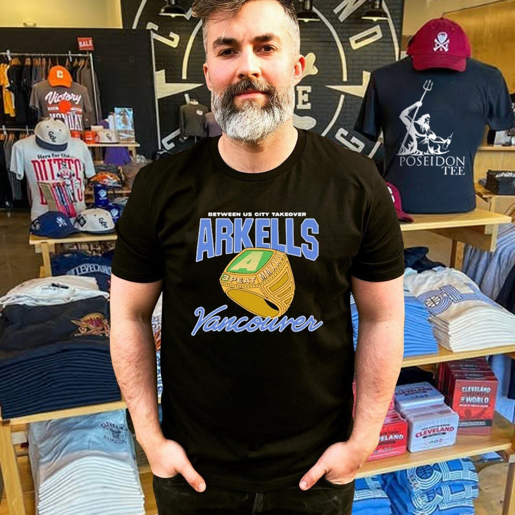 Between Us City Takeover Arkells 3 Peat Vancouver Tour 2026 Unisex