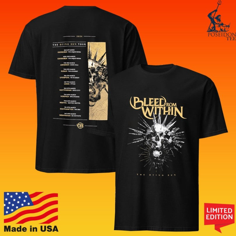 Bleed From Within The Dying Sun Tour Unisex