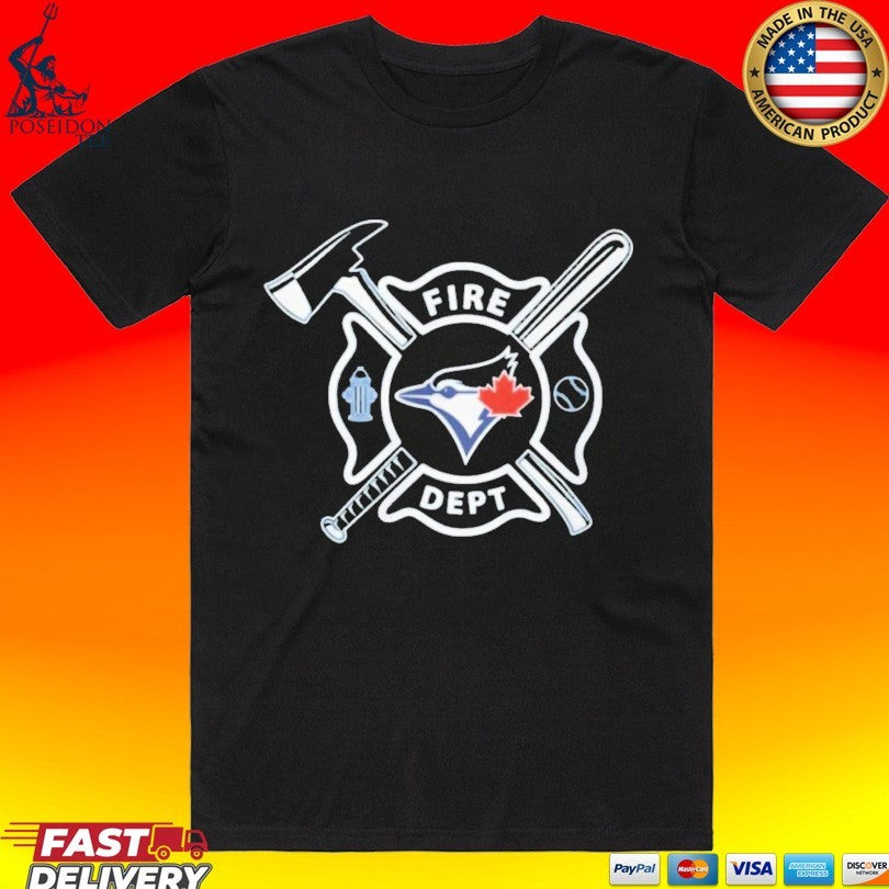 Blue Jays Fire Dept Baseball Unisex