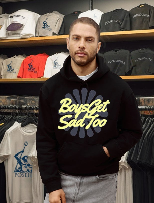 Boys Get Sad Too Bloom Logo Unisex