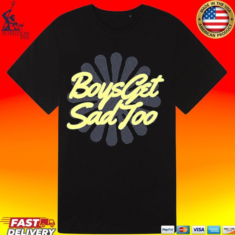 Boys Get Sad Too Bloom Logo Unisex