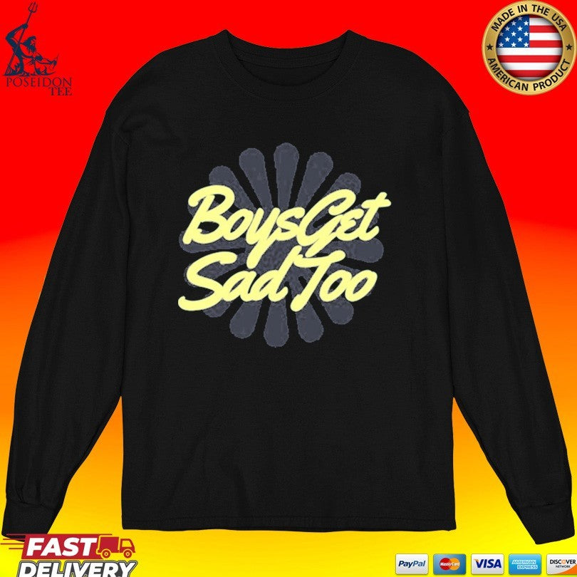 Boys Get Sad Too Bloom Logo Unisex