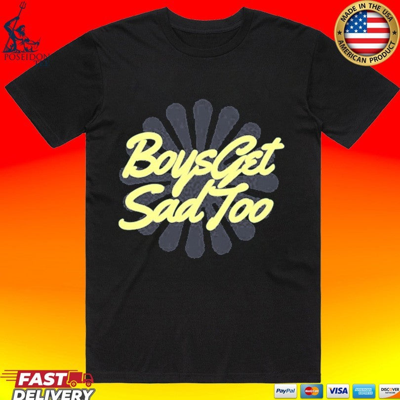 Boys Get Sad Too Bloom Logo Unisex